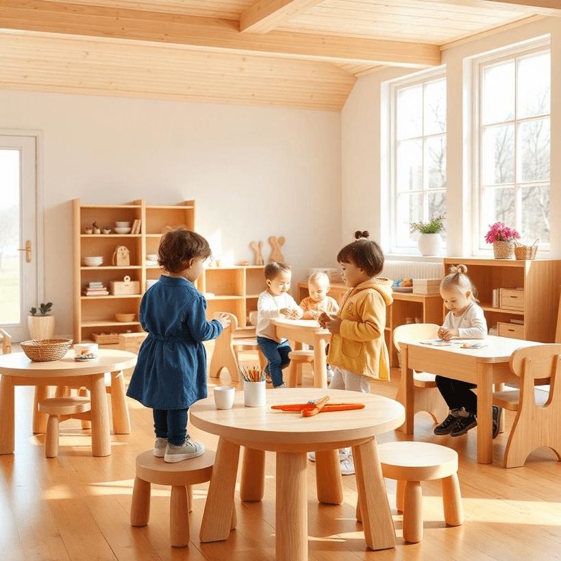 Finnish-inspired early years classroom